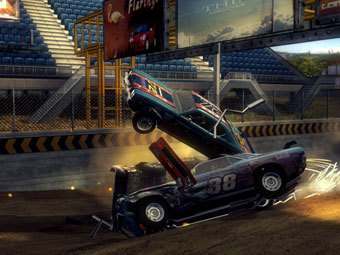 Скриншот игры FlatOut 2 Скриншот игры FlatOut 2