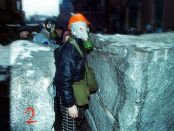 ��������� ����� ����������� � ����, 1991 ���. ���� �� ������ &copy;AFP