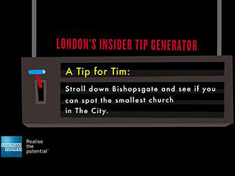   London's Insider Tip Generator.    marketingmagazine.co.uk